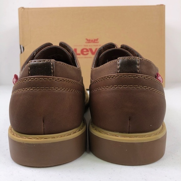 Levis ESSEX UL LEATHER LOW SPORT SNEAKERS SHOES - Picture 7 of 11